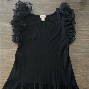 Used. Black Dress . Candies brand . Size Large